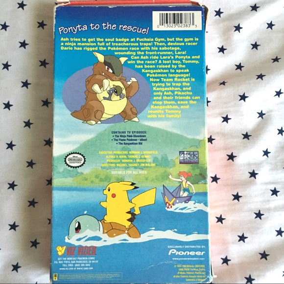 ♦️(SOLD)♦️ Set of Two Pokemon VHS Tapes - Picture 5 of 5